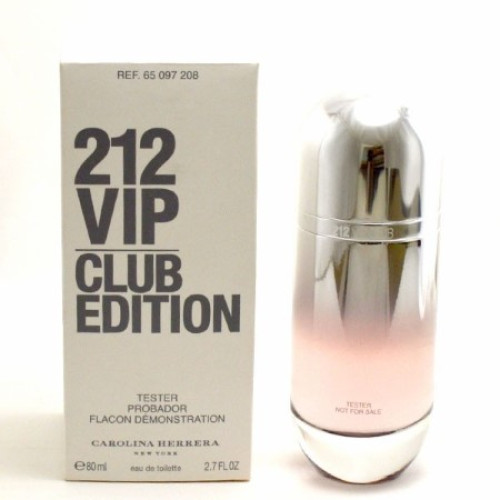 Carolina Herrera 212 Vip Club Edition Edp 80 ml Bayan Tester Parfüm