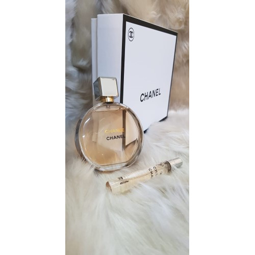 Chanel Chance SET 100 ml Edp Bayan parfüm &amp; 1x20 ml Decant çanta boy parfüm 